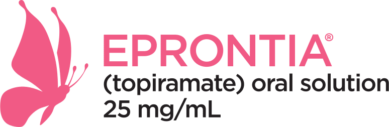 EPRONTIA® (topiramate) oral solution, 25 mg/mL